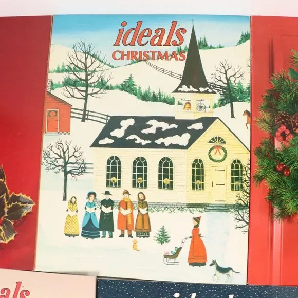 Ideals Christmas Magazine 1984 to 1992 lot of 9